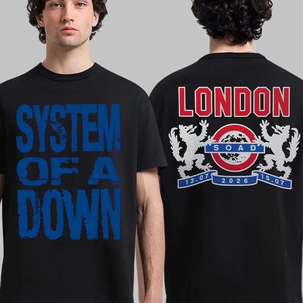Men'S Fashion Uk 2026 - Camiseta Gráfica do Tour de Londres