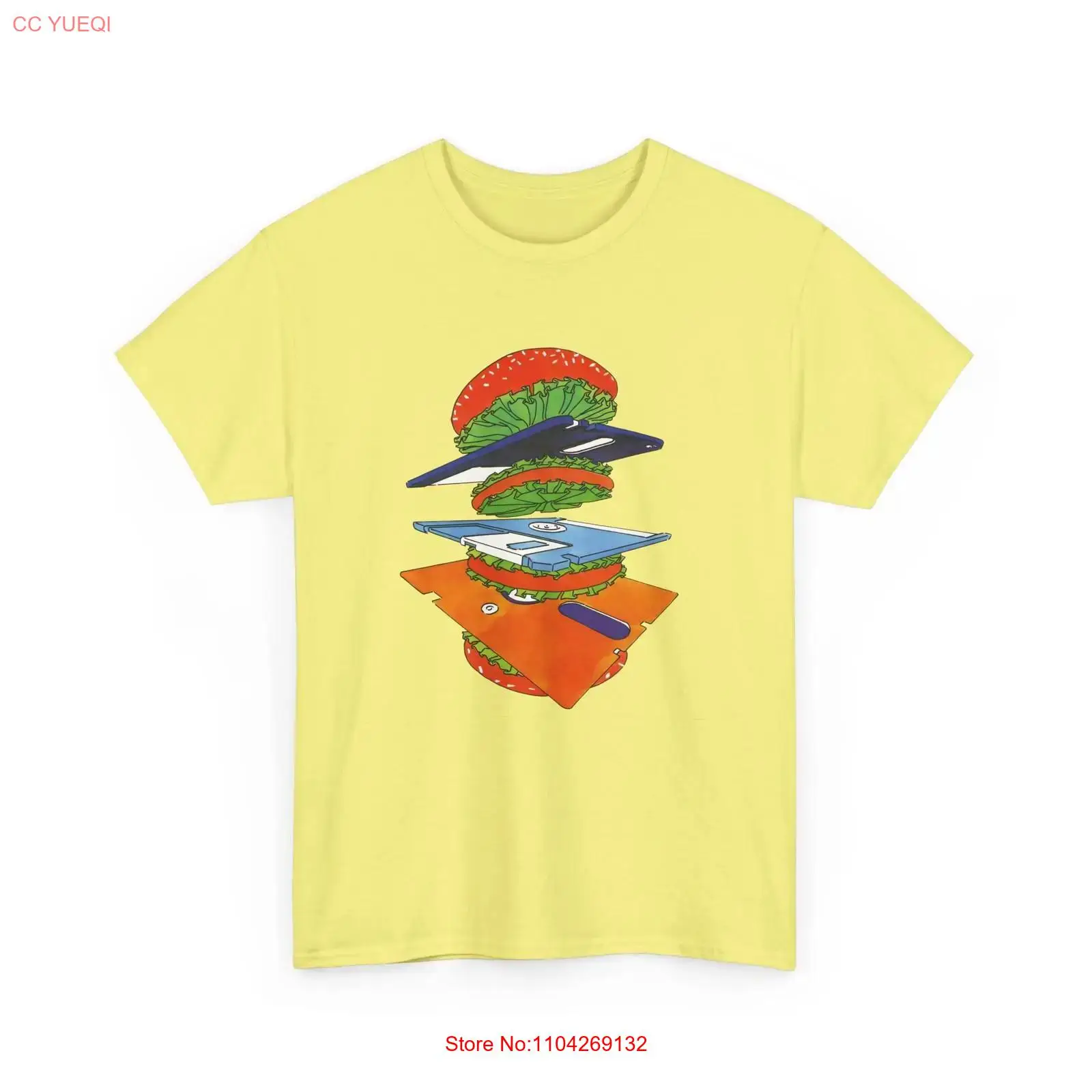 Men'S Fashion Mag - Camiseta vintage 1989 com arte não