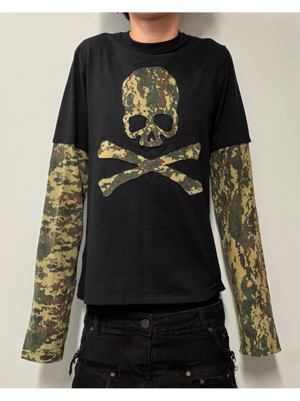 Men'S Fashion Designer - 2026 novo esqueleto de camuflagem retro