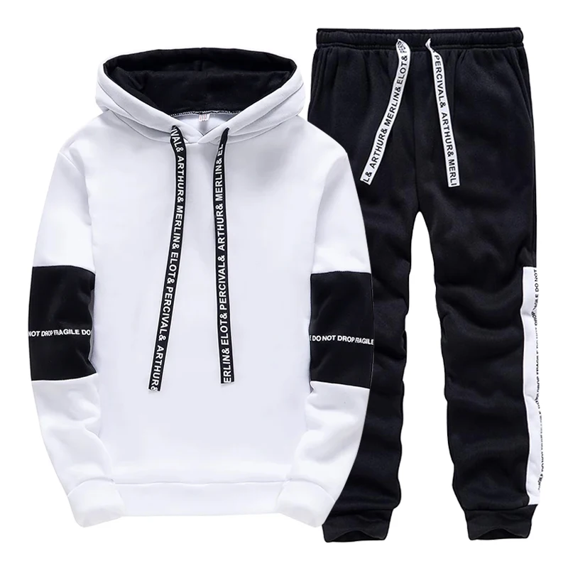Men'S Fashion Tips - Conjunto de Moletom Masculino Casual com