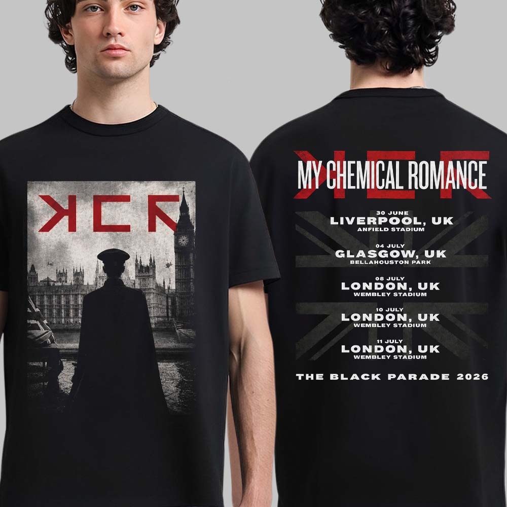 Men'S Fashion Uk 2026 - Camiseta Nova My Chemical Romance The