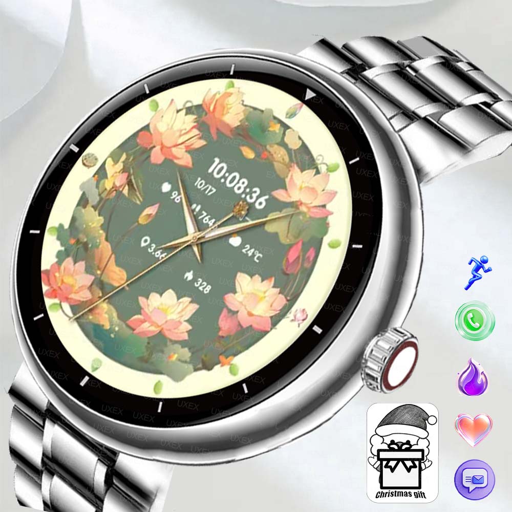 Men'S Fashion App - Moda feminina smartwatch 1.5 Polegada display