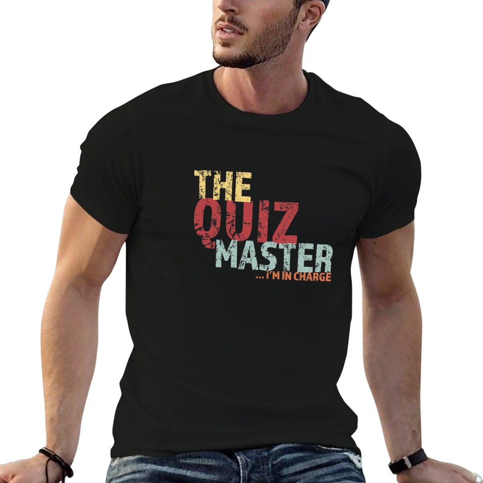 Men'S Fashion Quiz - Camiseta da equipe Quiz Master Pub