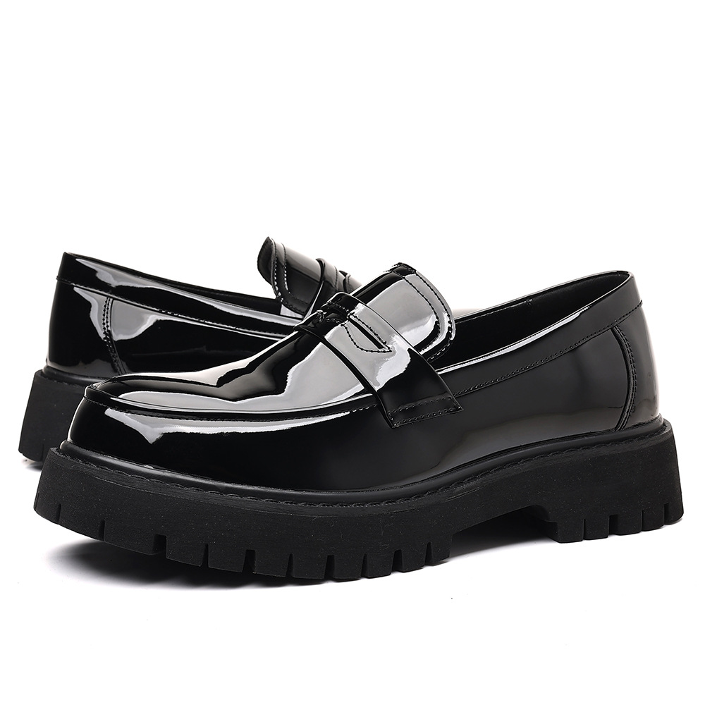 Suede Loafers Men - Novos mocassins masculinos deslizamento em couro