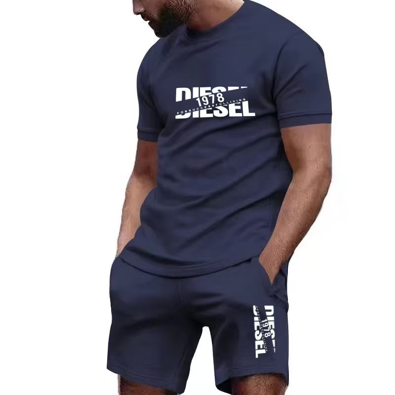 Mens Fashion Clothes - Conjunto Masculino de Verão 2026: Camiseta