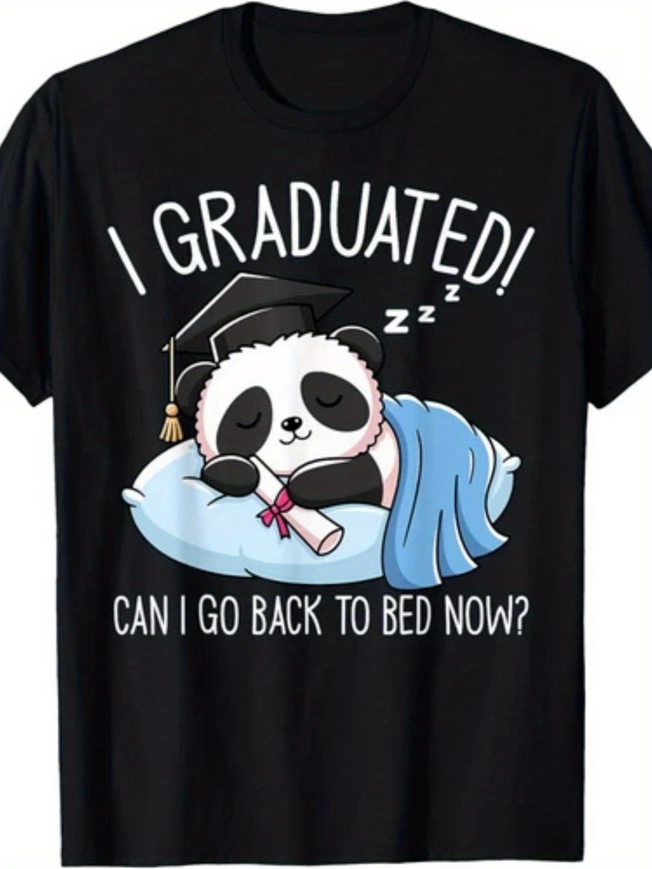 Men'S Fashion Now - Camiseta masculina engraçada de formatura -