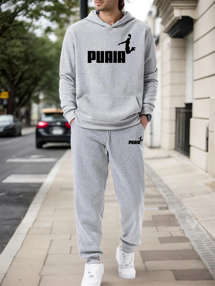 Men'S Fashion Tips - Conjunto Masculino/Agasalho com Capuz/Calça 2026 Outono
