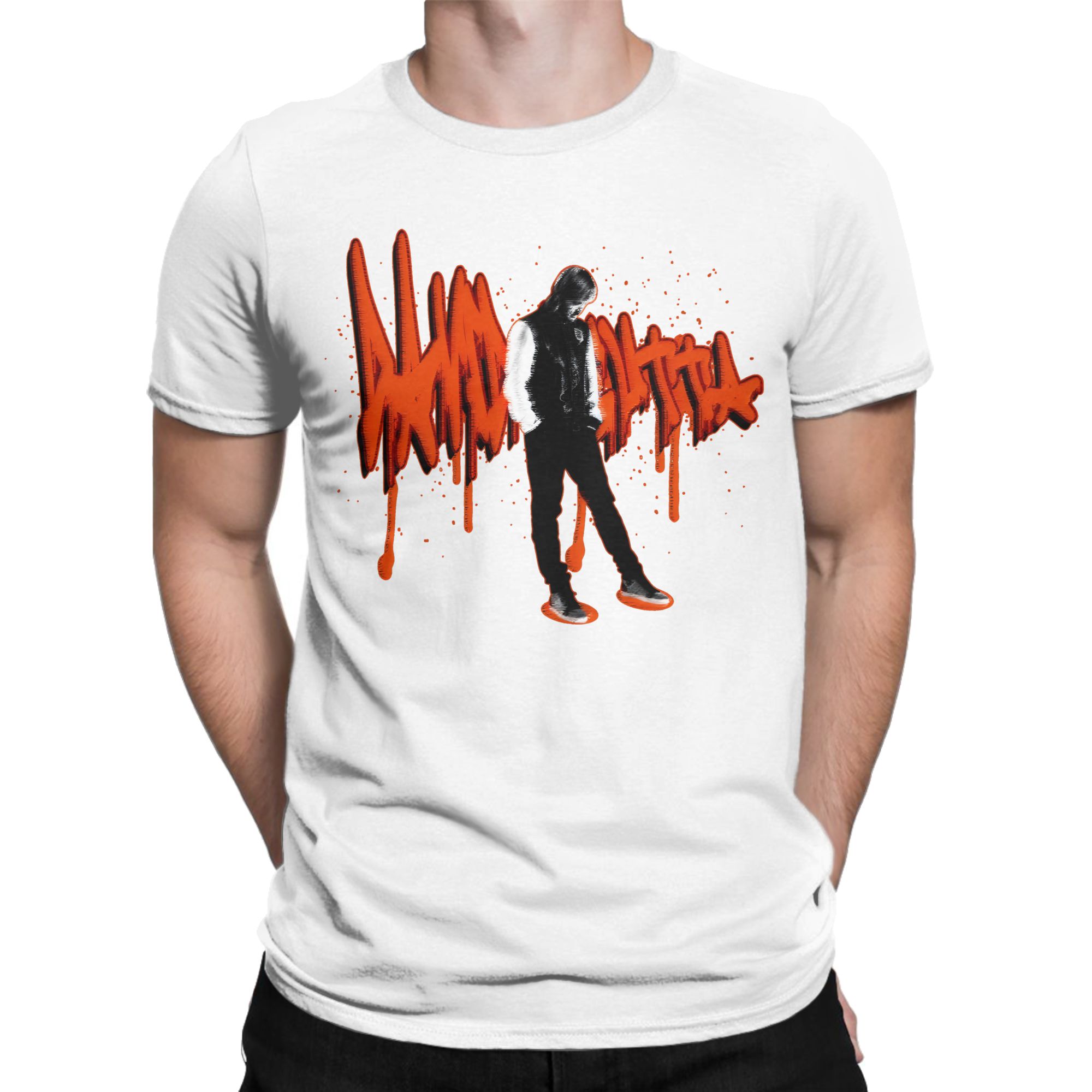 Men'S Fashion Mag - Camiseta de algodão Davids Guettas Dj