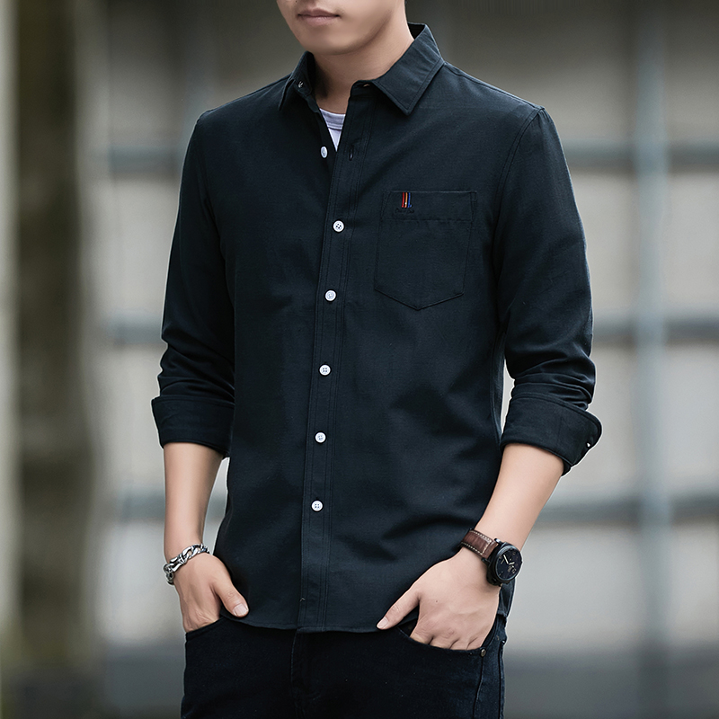 Linen Shirt Summer - Jaqueta esportiva de manga comprida masculina,