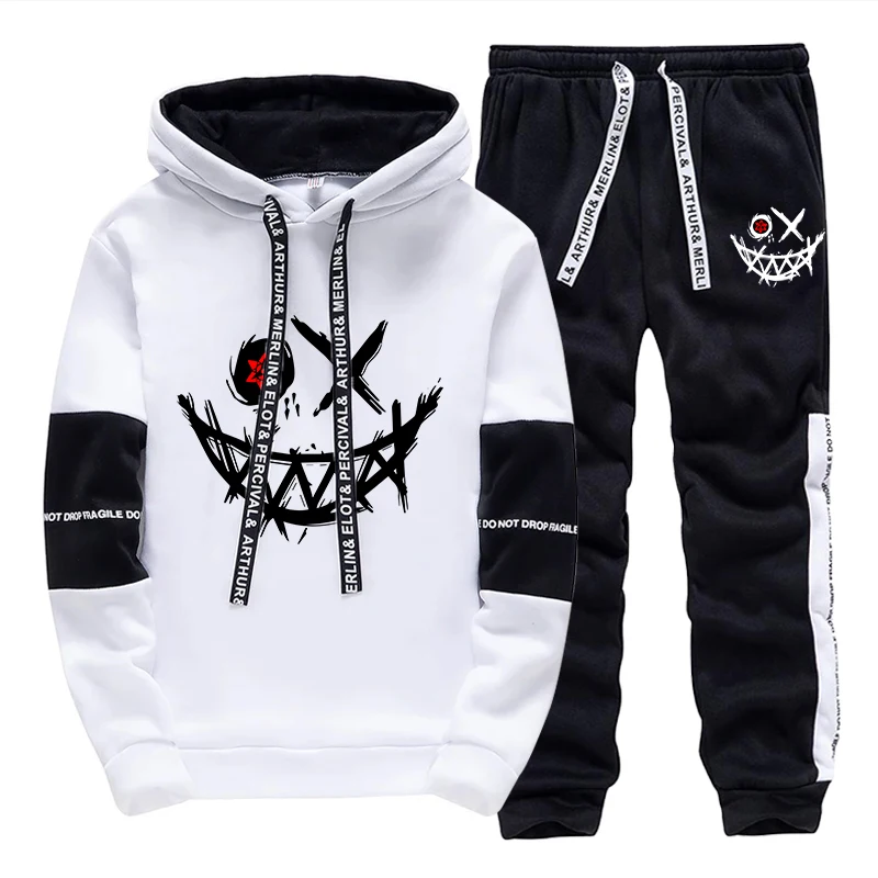 Men'S Fashion Designer - Conjunto Masculino/Agasalho com Capuz/Calça 2026 Outono