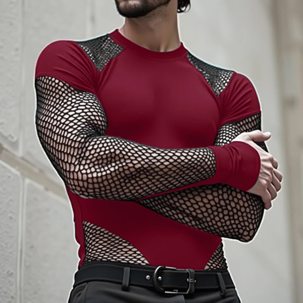 Men'S Fashion Designer - Bodysuit Masculino de Moda Sexy com