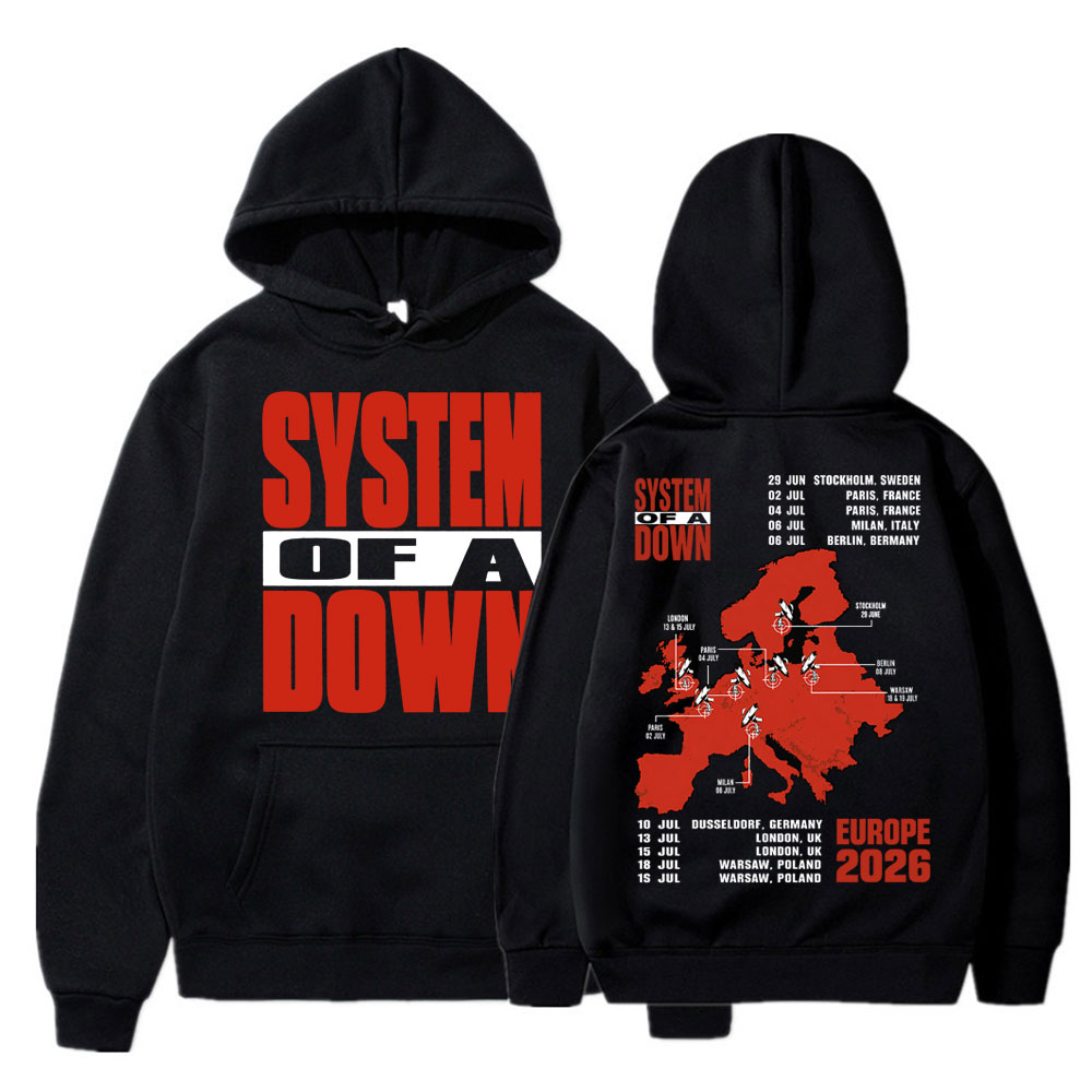 Men'S Fashion Uk 2026 - Moletom Unissex System of A Down