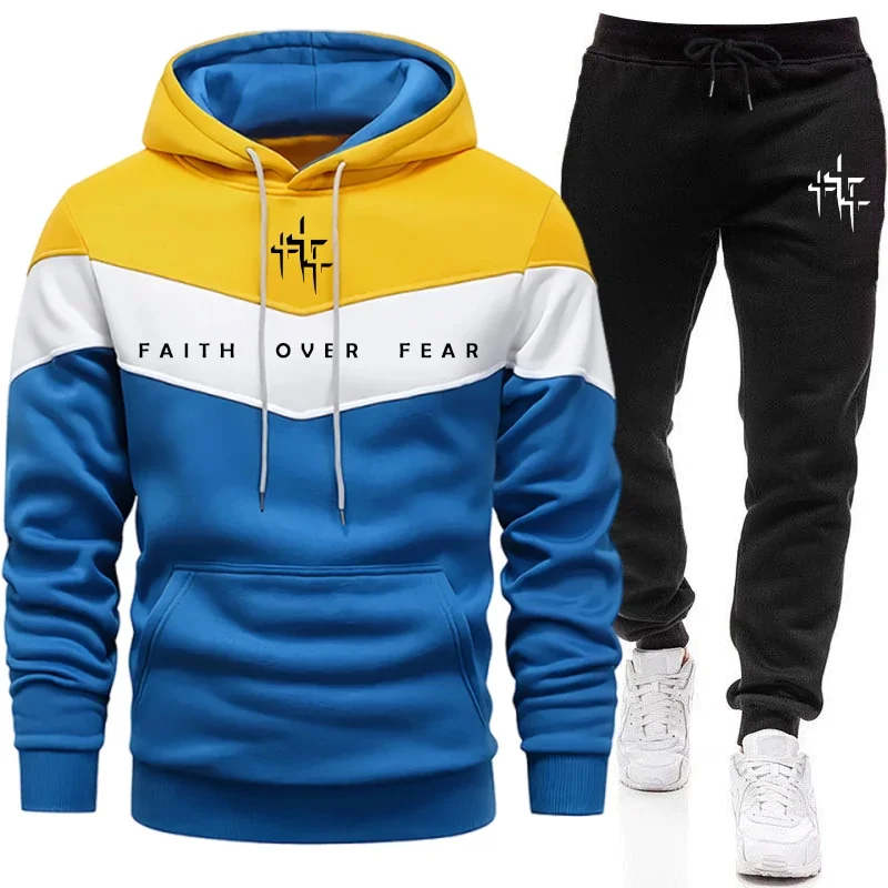 Conjunto Masculino Faith Over  - Men'S Fashion Designer avaliação e preço