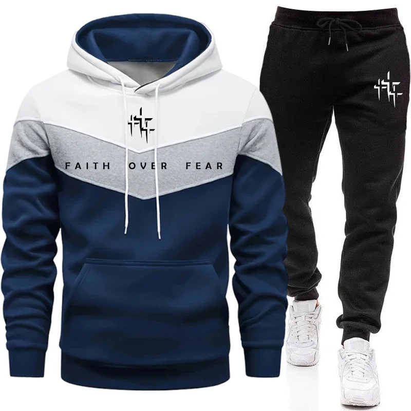 Conjunto Masculino Faith Over  - Men'S Fashion Designer avaliação e preço
