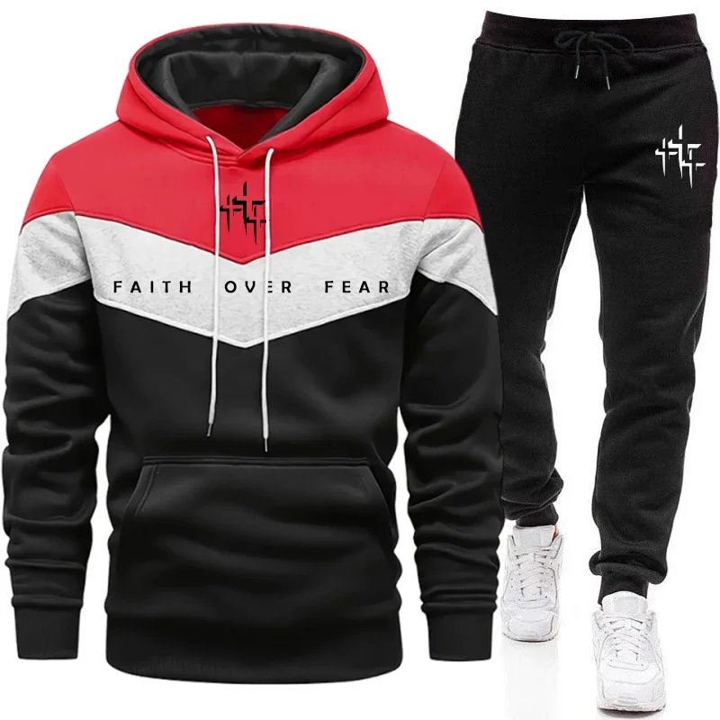 Conjunto Masculino Faith Over  - Men'S Fashion Designer avaliação e preço