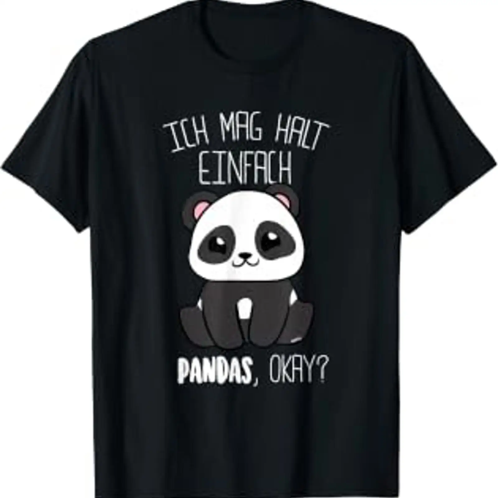 Camiseta Panda com texto em al - Men'S Fashion Mag avaliação e preço