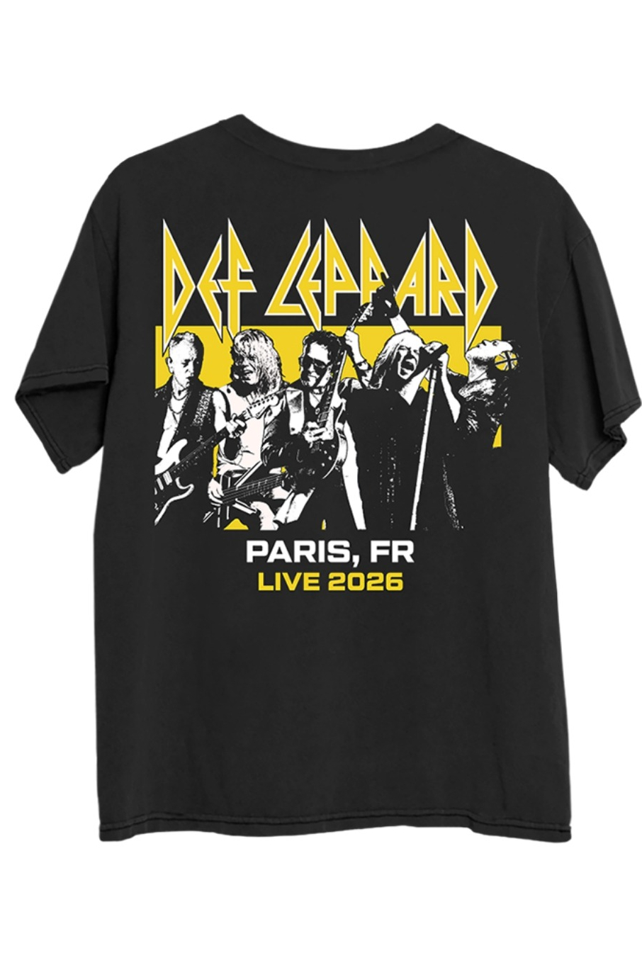 Camiseta Def Leppard Live 2026 - Men'S Fashion Uk 2026 avaliação e preço
