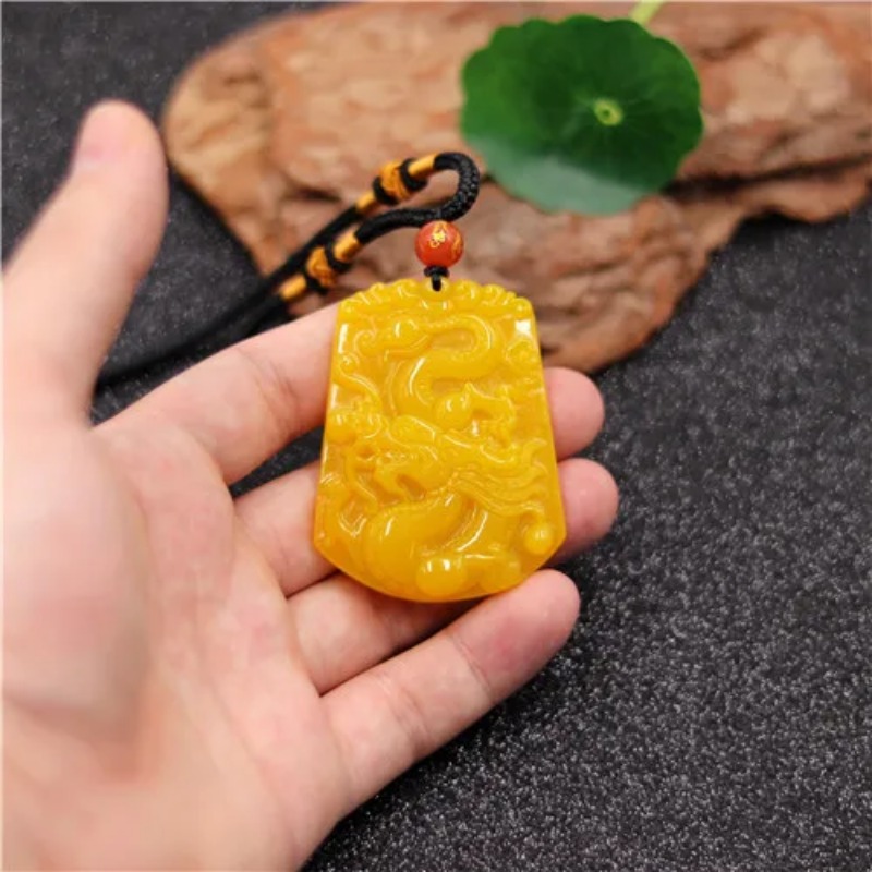 Atacado chinês amarelo jade dr - Yellow Men'S Fashion avaliação e preço