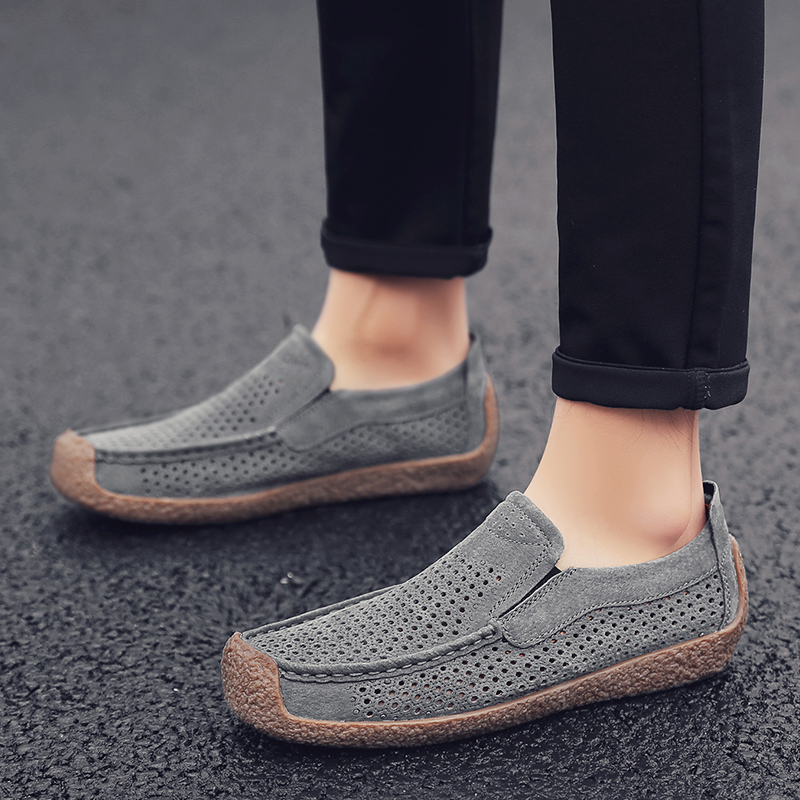 Homens mocassins de alta quali - Suede Loafers Men avaliação e preço