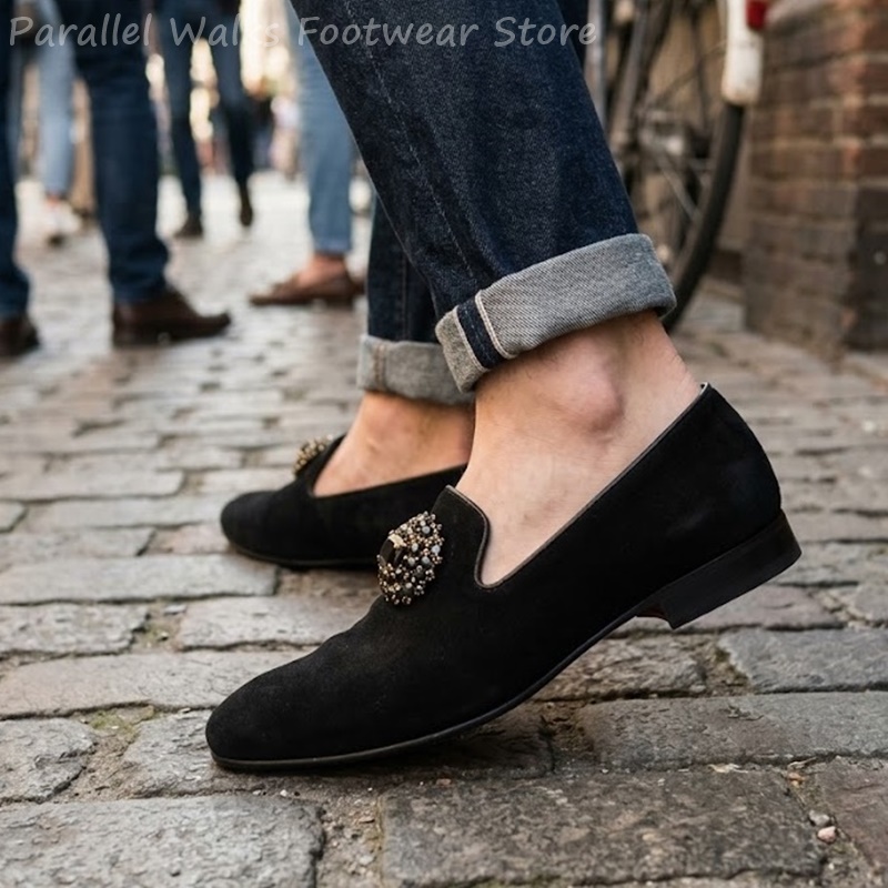 Mocassins Masculinos de Camurç - Suede Loafers Men avaliação e preço