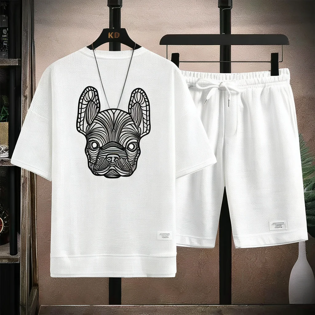 Conjunto de camiseta e shorts  - Mens Fashion Clothes avaliação e preço