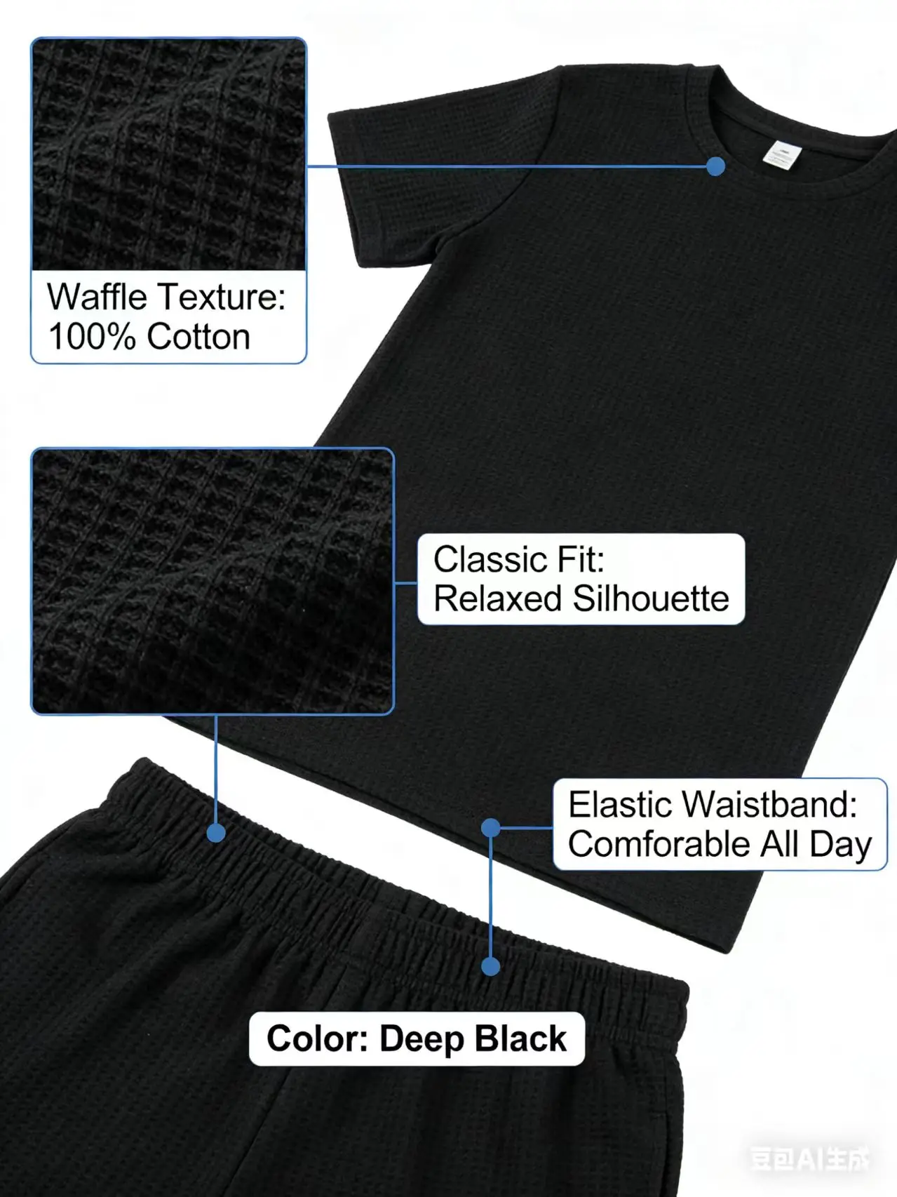 Conjunto de camiseta e shorts  - Mens Fashion Clothes avaliação e preço