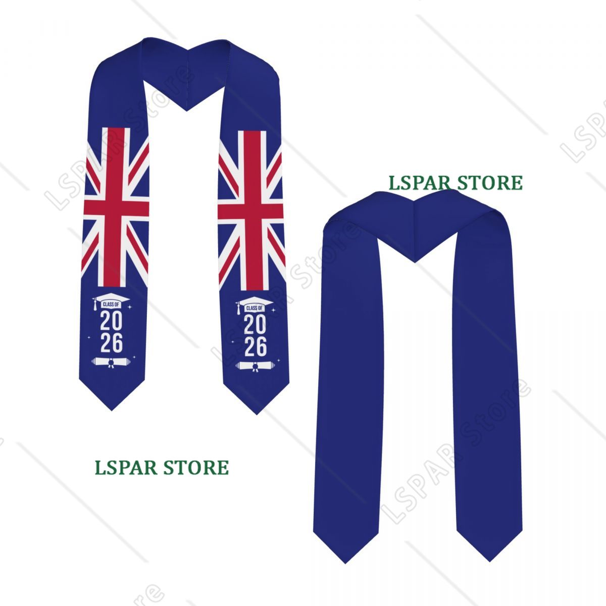 Estola de Formatura com Bandei - Men'S Fashion Uk 2026 avaliação e preço