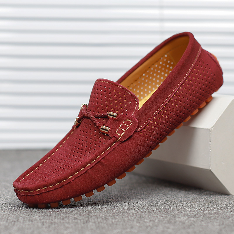 Moda camurça dos homens sapato - Suede Loafers Men avaliação e preço