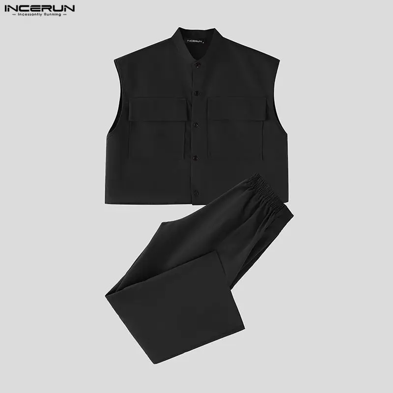 Conjuntos Masculinos INCERUN:  - Men'S Fashion Designer avaliação e preço