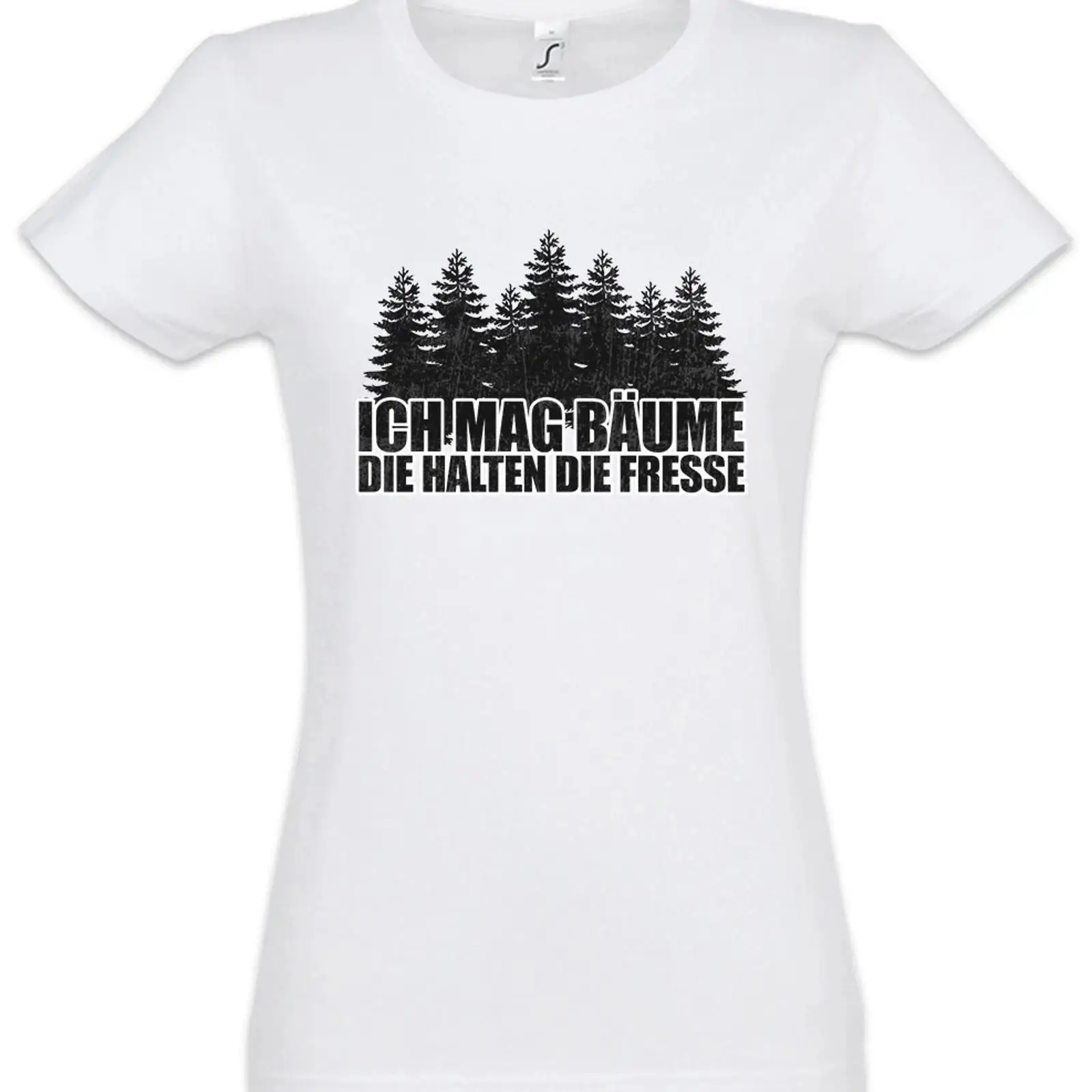 Camiseta Feminina Ich Mag Bäum - Men'S Fashion Mag avaliação e preço