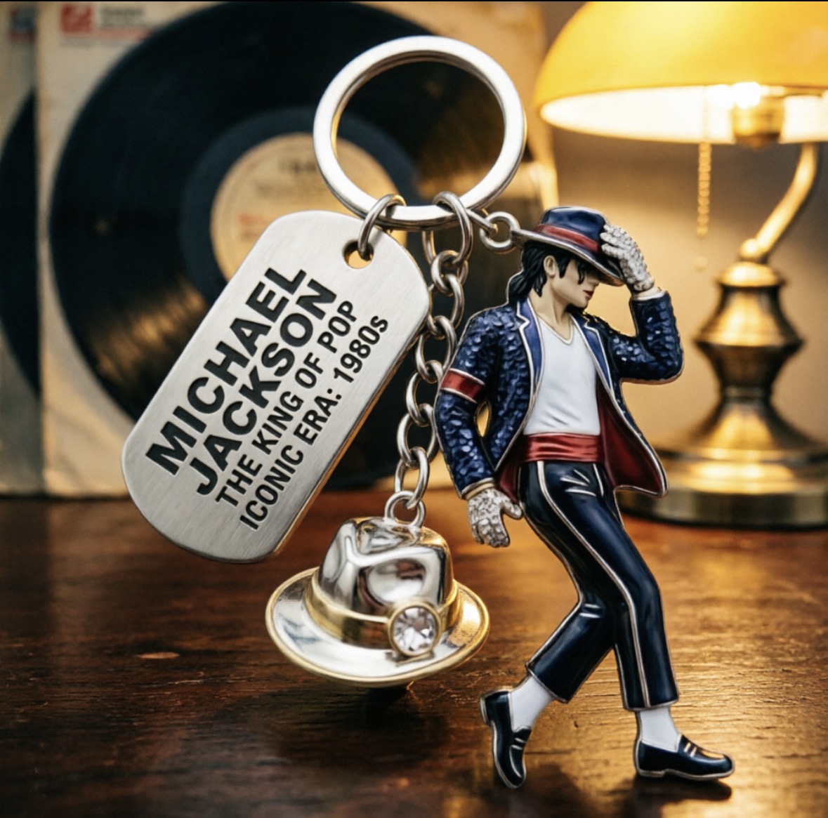 Chaveiro Michael Jackson, Ping - Men'S Fashion Designer avaliação e preço