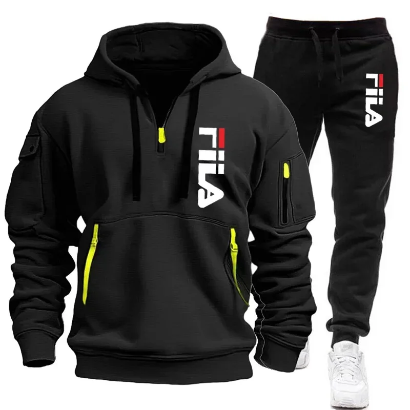 Conjunto de duas peças para ho - Mens Fashion Zip Up avaliação e preço