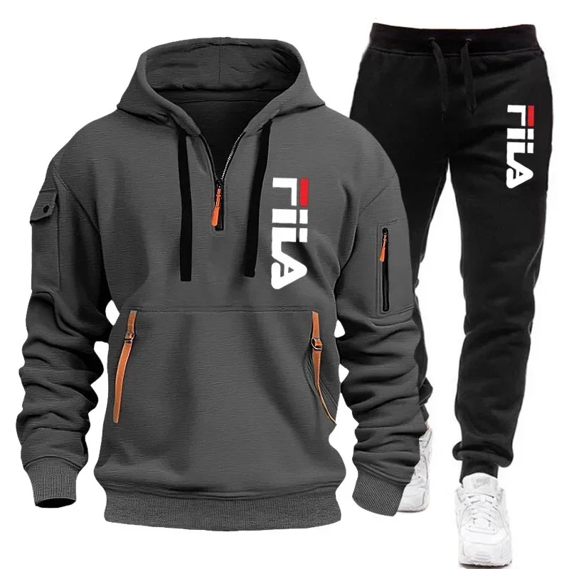 Conjunto de duas peças para ho - Mens Fashion Zip Up avaliação e preço