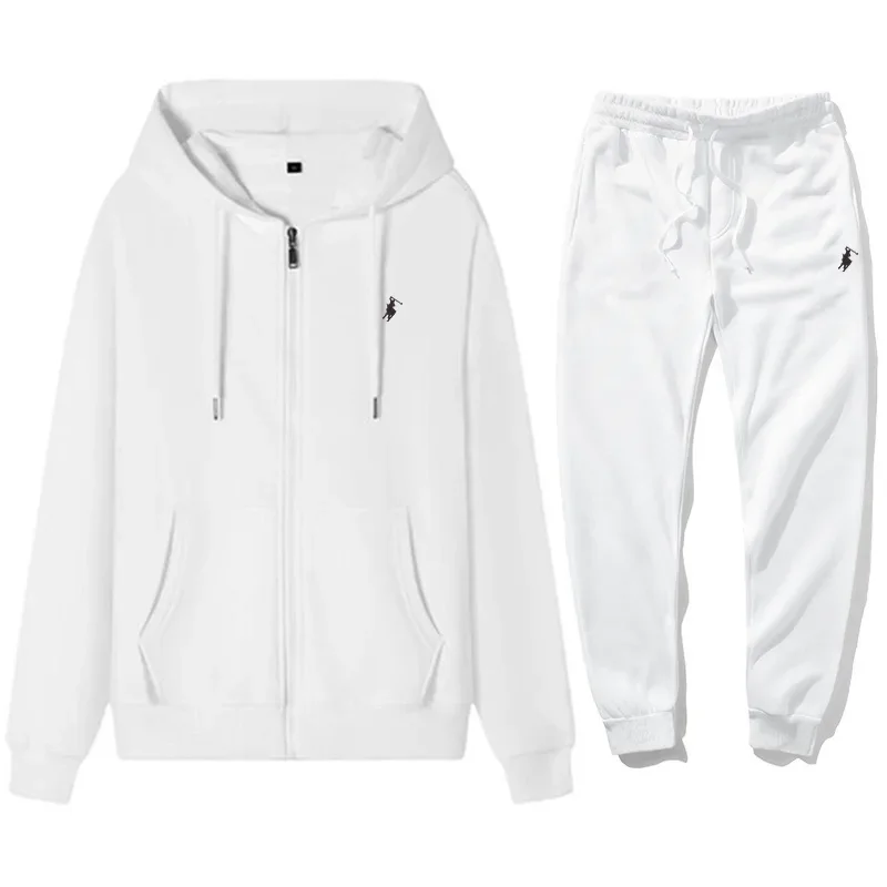 Conjunto de Moletom Clássico M - Mens Fashion Zip Up avaliação e preço