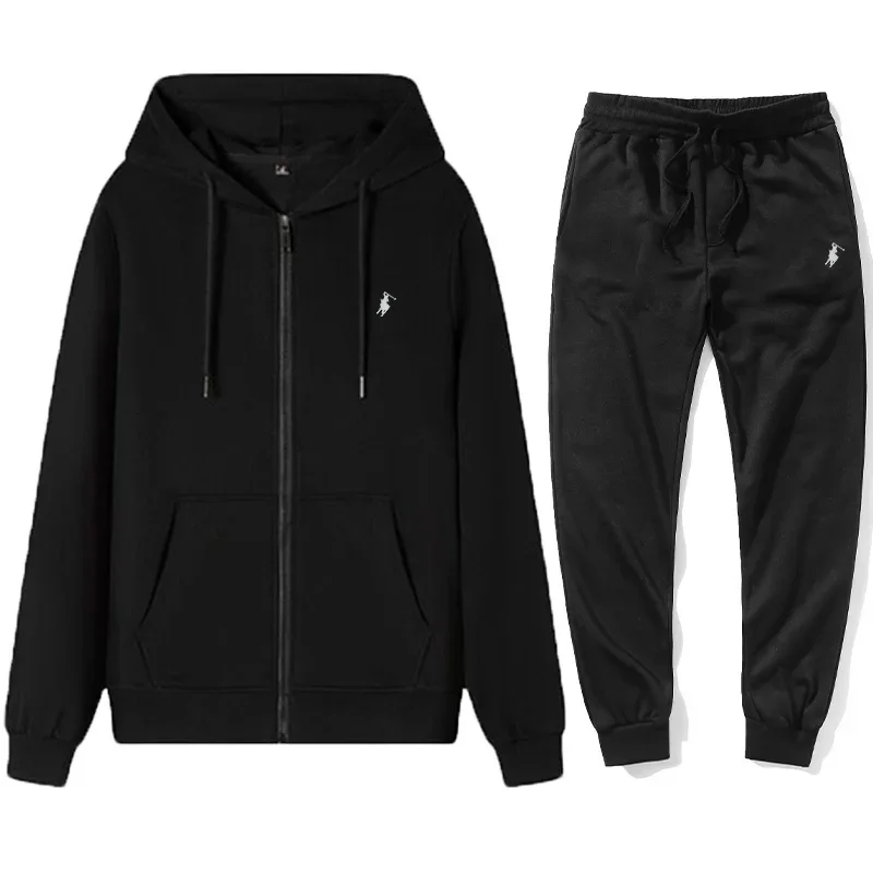 Conjunto de Moletom Clássico M - Mens Fashion Zip Up avaliação e preço