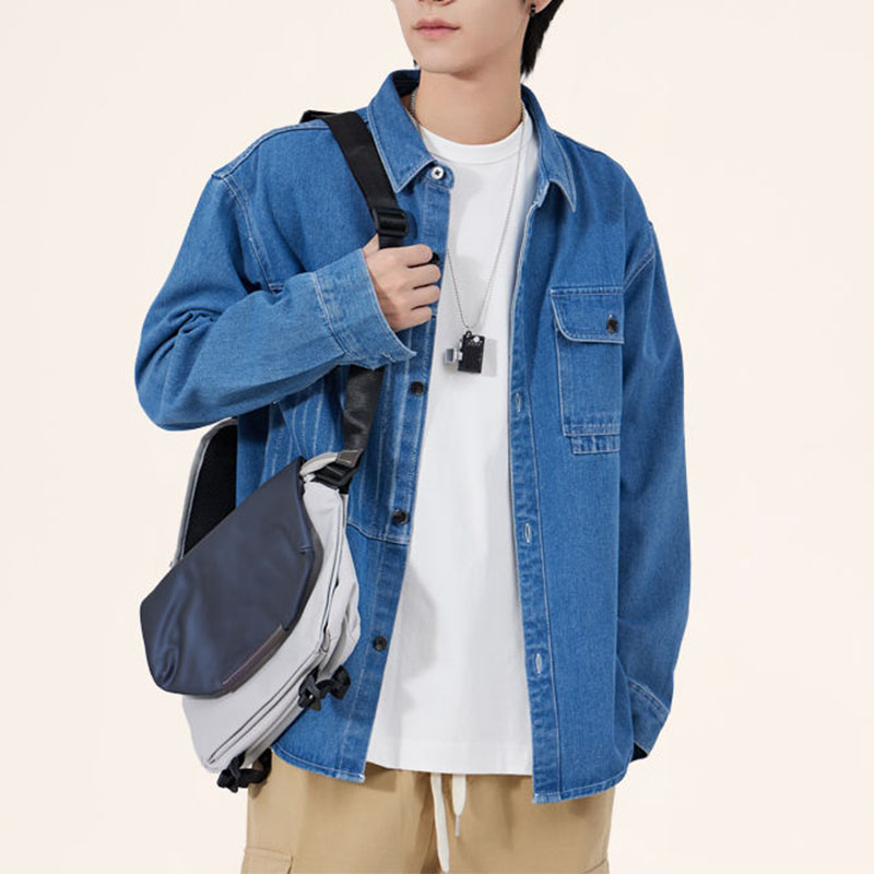 Homens coreano chique turn-dow - Men'S Fashion Now avaliação e preço