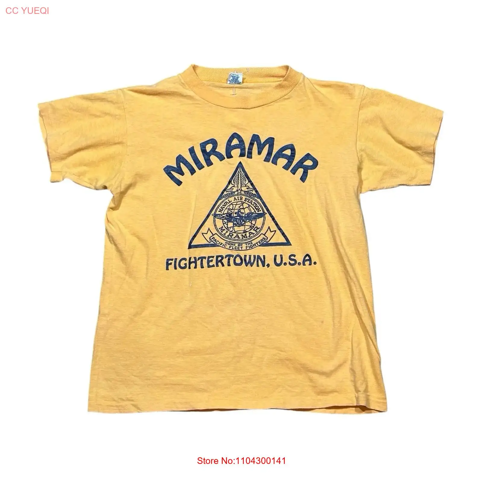 Camiseta Amarela VTG Anos 80 M - Yellow Men'S Fashion avaliação e preço