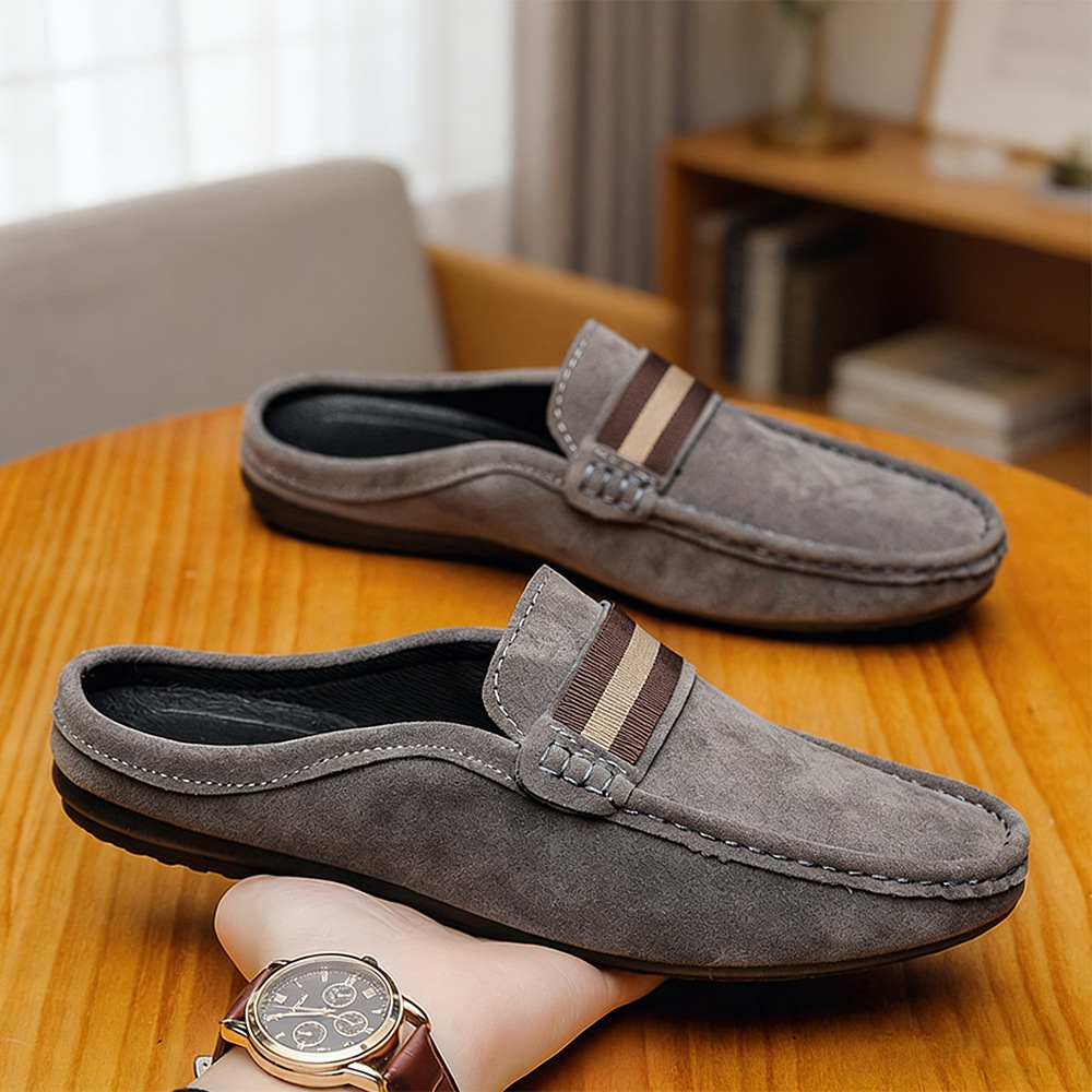 Novos Sapatos de Verão para Ho - Suede Loafers Men avaliação e preço