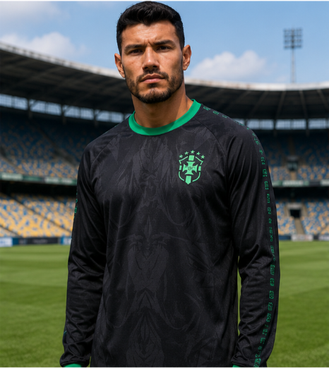 Camisa de Futebol de Manga Lon - Men'S Fashion Designer avaliação e preço
